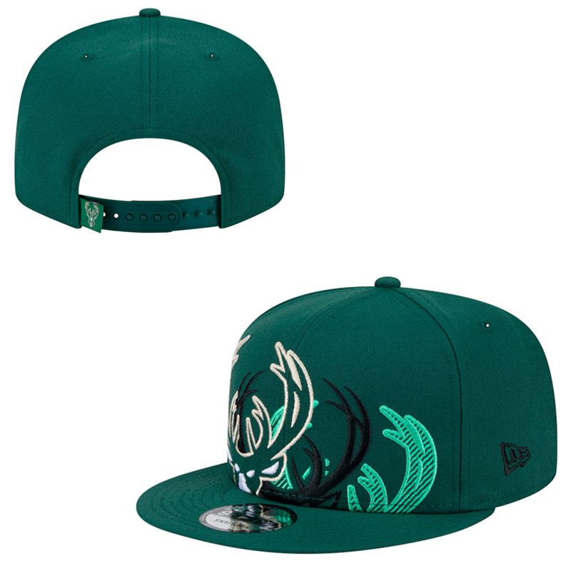 2025 NBA Milwaukee Bucks Hat TX202503075